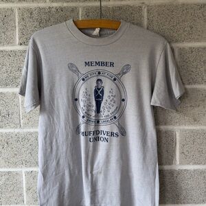 Member vintage  Union Graphic Tee - Light Gray